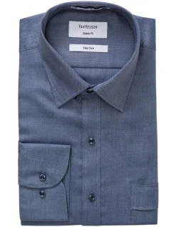 Van Heusen Long Sleeve Business Shirt Navy