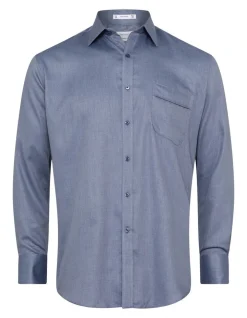 Van Heusen Long Sleeve Business Shirt Navy 11 Van Heusen Long Sleeve Business Shirt Navy -Cambridge Clothing shop 111370330 5 720x928