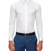 Gibson Slim Fit White Archie Shirt FGW014 2 Gibson Slim Fit White Archie Shirt FGW014 -Cambridge Clothing shop 183901060 1 720x928