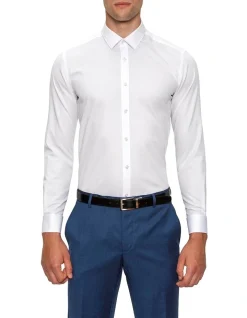 Gibson Slim Fit White Archie Shirt FGW014