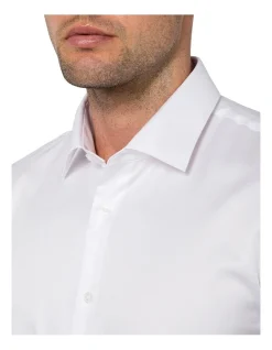 Calvin Klein Long Sleeve Business Shirt White -Cambridge Clothing shop 289046980 3 720x928