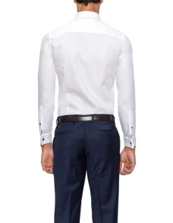 Gibson Slim Fit White Archie Shirt FGB019 8 Gibson Slim Fit White Archie Shirt FGB019 -Cambridge Clothing shop 364341250 3 720x928
