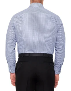Van Heusen Classic Fit Check Business Long Sleeve Shirt Navy 22 Van Heusen Classic Fit Check Business Long Sleeve Shirt Navy -Cambridge Clothing shop 387046180 5 720x928