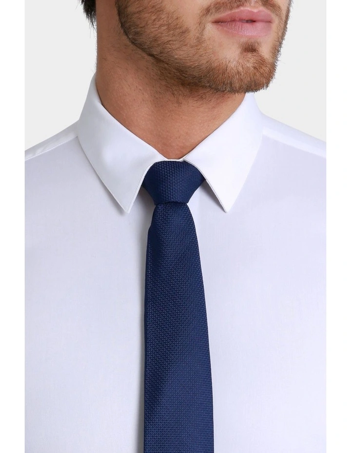 Calvin Klein Extra Slim Long Sleeve Business Shirt White 6 Calvin Klein Extra Slim Long Sleeve Business Shirt White - Image 4