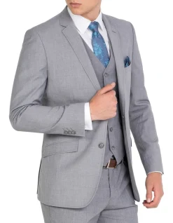 Ferrari Formalwear Light Grey Jacket Long -Cambridge Clothing shop 463048300 3 720x928