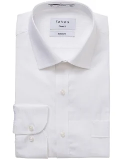 Van Heusen Herringbone Business Shirt