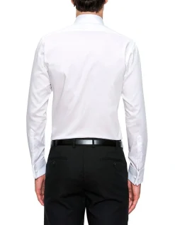 Cambridge Modern Fit White Elwood Shirt FCD050 -Cambridge Clothing shop 680760820 3 720x928