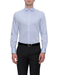 Cambridge Modern Fit Sky Preston Shirt FCE256