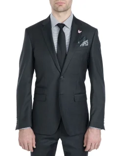 Gibson Slim Fit Charcoal Beta Jacket FGI614