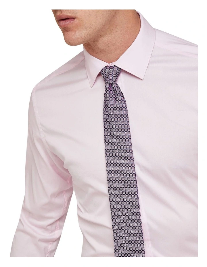 Oxford Pink Stretch Travel Shirt 6 Oxford Pink Stretch Travel Shirt - Image 4