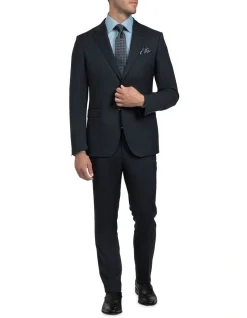 Dom Bagnato Tailored Fit Stefano Charcoal Jacket FCJ351