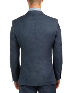 Cambridge Modern Fit Morse Blue Houndstooth Suit Jacket FCJ336 -Cambridge Clothing shop 768970900 768958210 3 1 720x928