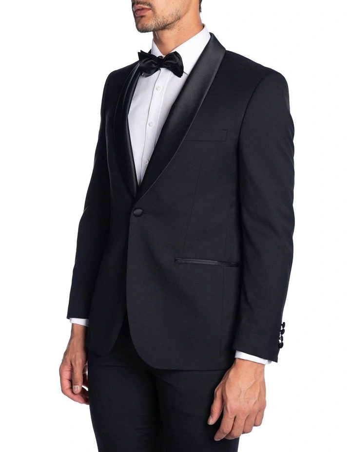 Cambridge Modern Fit Stirling Black Dinner Jacket FMG100 4 Cambridge Modern Fit Stirling Black Dinner Jacket FMG100 - Image 2