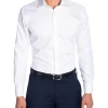 Dom Bagnato Tailored Fit Turbina French Cuff Shirt White -Cambridge Clothing shop 791503030 1 1 720x928