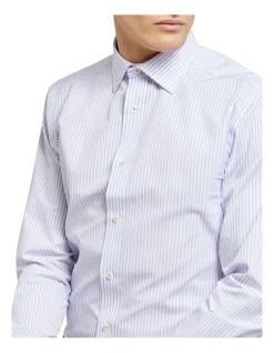 Oxford Islington Stripe Regular Fit Shirt 11 Oxford Islington Stripe Regular Fit Shirt -Cambridge Clothing shop 797340880 4 720x928