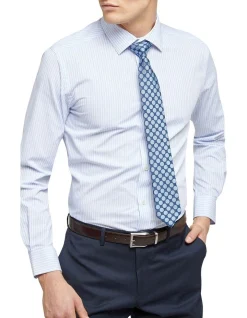 Oxford Beckton Dobby Striped Shirt P -Cambridge Clothing shop 797341240 4 720x928