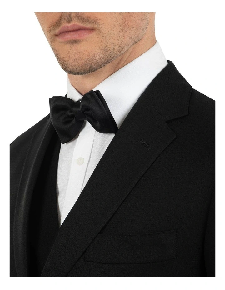 Dom Bagnato Tailored Fit Stefano Black Wool Jacket FCK410 6 Dom Bagnato Tailored Fit Stefano Black Wool Jacket FCK410 - Image 4