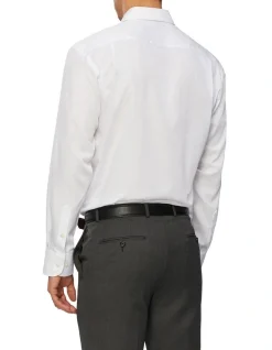 Van Heusen Wash'N'Wear Textured Long Sleeve Business Shirt White 8 Van Heusen Wash'N'Wear Textured Long Sleeve Business Shirt White -Cambridge Clothing shop 833134240 3 720x928