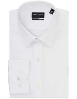 Van Heusen Wash'N'Wear Textured Long Sleeve Business Shirt White 9 Van Heusen Wash'N'Wear Textured Long Sleeve Business Shirt White -Cambridge Clothing shop 833134240 4 720x928