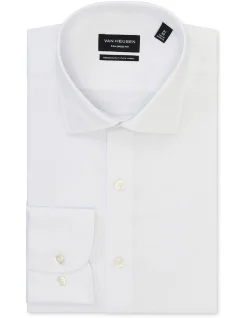 Van Heusen Wash'N'Wear Plain Euro Long Sleeve Business Shirt White 8 Van Heusen Wash'N'Wear Plain Euro Long Sleeve Business Shirt White -Cambridge Clothing shop 833134690 3 720x928