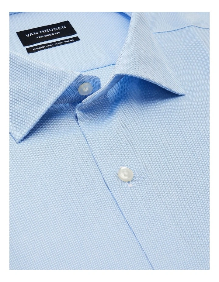 Van Heusen Wash'N'Wear Plain Euro Long Sleeve Business Shirt Blue 4 Van Heusen Wash'N'Wear Plain Euro Long Sleeve Business Shirt Blue - Image 2