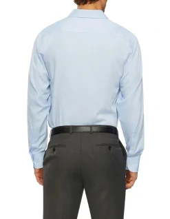 Van Heusen Wash'N'Wear Plain Euro Long Sleeve Business Shirt Blue 8 Van Heusen Wash'N'Wear Plain Euro Long Sleeve Business Shirt Blue -Cambridge Clothing shop 833134780 3 720x928