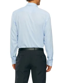 Van Heusen Wash'N'Wear Plain Slim Long Sleeve Business Shirt Blue 8 Van Heusen Wash'N'Wear Plain Slim Long Sleeve Business Shirt Blue -Cambridge Clothing shop 833135230 3 720x928