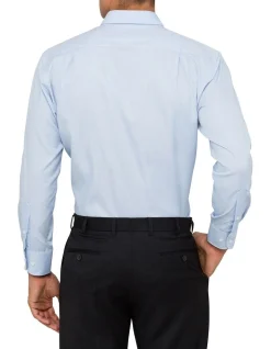 Van Heusen Cotton Long Sleeve Business Shirt Blue 15 Van Heusen Cotton Long Sleeve Business Shirt Blue -Cambridge Clothing shop 856183970 3 1 720x928