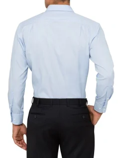 Van Heusen Cotton Long Sleeve Business Shirt Blue 14 Van Heusen Cotton Long Sleeve Business Shirt Blue -Cambridge Clothing shop 856183970 3 720x928