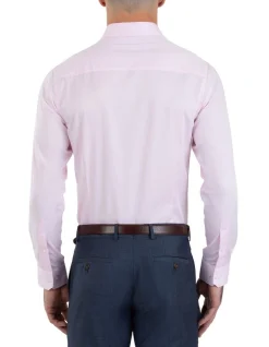 Gibson Slim Fit Flame Pink Shirt FGM709 -Cambridge Clothing shop 858333070 3 720x928