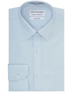 Van Heusen Plain Classic Long Sleeve Business Shirt Sky Blue 9 Van Heusen Plain Classic Long Sleeve Business Shirt Sky Blue -Cambridge Clothing shop 865998190 4 720x928