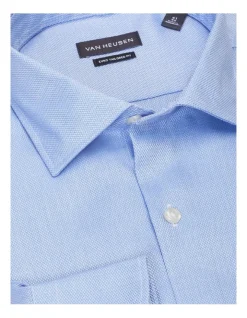 Van Heusen Herringbone Tailored Long Sleeve Business Shirt Blue 8 Van Heusen Herringbone Tailored Long Sleeve Business Shirt Blue -Cambridge Clothing shop 865998280 3 720x928