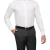 Van Heusen Herringbone Tailored Long Sleeve Business Shirt White 1 Van Heusen Herringbone Tailored Long Sleeve Business Shirt White -Cambridge Clothing shop 865998370 1 720x928