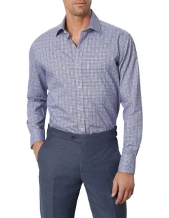 MJ Bale Coulston Shirt Navy -Cambridge Clothing shop 872456590 2 720x928