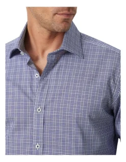 MJ Bale Coulston Shirt Navy -Cambridge Clothing shop 872456590 3 720x928