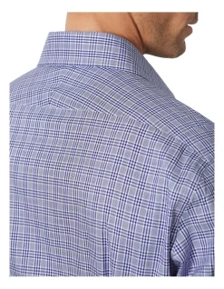 MJ Bale Coulston Shirt Navy -Cambridge Clothing shop 872456590 4 720x928