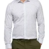 Brooksfield Leaf Print Reg Fit Business Shirt 2 Brooksfield Leaf Print Reg Fit Business Shirt -Cambridge Clothing shop 872854480 1 720x928