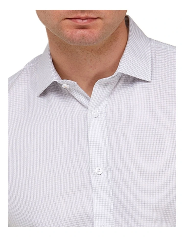 Brooksfield Micro Textured Slim Fit Dress Shirt 4 Brooksfield Micro Textured Slim Fit Dress Shirt - Image 2