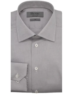 Henry Sartorial Kingston Shirt Silver