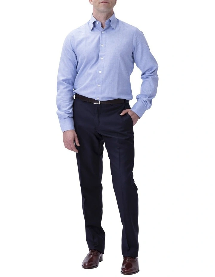 Henry Sartorial X 100 Hands Cashmere Shirt Blue 3 Henry Sartorial X 100 Hands Cashmere Shirt Blue