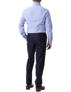 Henry Sartorial X 100 Hands Cashmere Shirt Blue 11 Henry Sartorial X 100 Hands Cashmere Shirt Blue -Cambridge Clothing shop 883059040 3 720x928