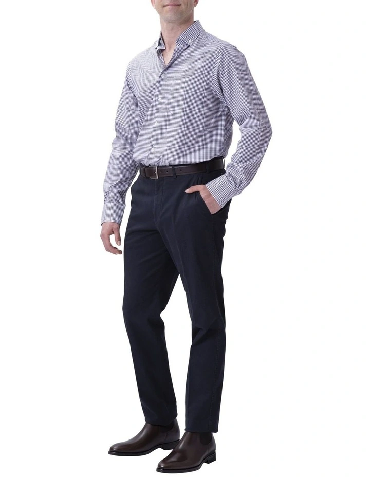 Henry Sartorial Gingham Shirt Brown 6 Henry Sartorial Gingham Shirt Brown - Image 4