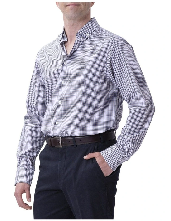 Henry Sartorial Gingham Shirt Brown 9 Henry Sartorial Gingham Shirt Brown - Image 7