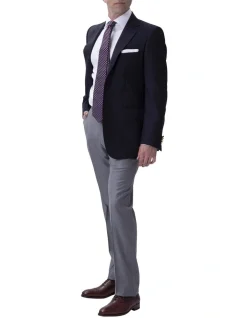 Henry Sartorial Milan Notch Lapel Zegna Travel Fabric SB2B Blazer Navy 8 Henry Sartorial Milan Notch Lapel Zegna Travel Fabric SB2B Blazer Navy -Cambridge Clothing shop 883573930 883540630 2 720x928