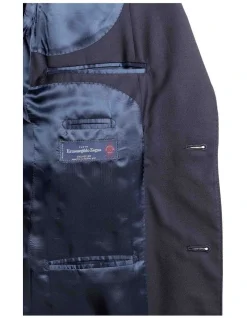 Henry Sartorial Milan Notch Lapel Zegna Travel Fabric SB2B Blazer Navy 10 Henry Sartorial Milan Notch Lapel Zegna Travel Fabric SB2B Blazer Navy -Cambridge Clothing shop 883573930 883540630 4 720x928