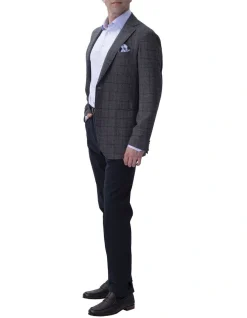 Henry Sartorial Reda Atto Jacket Grey Check 13 Henry Sartorial Reda Atto Jacket Grey Check -Cambridge Clothing shop 883575190 883559710 6 720x928