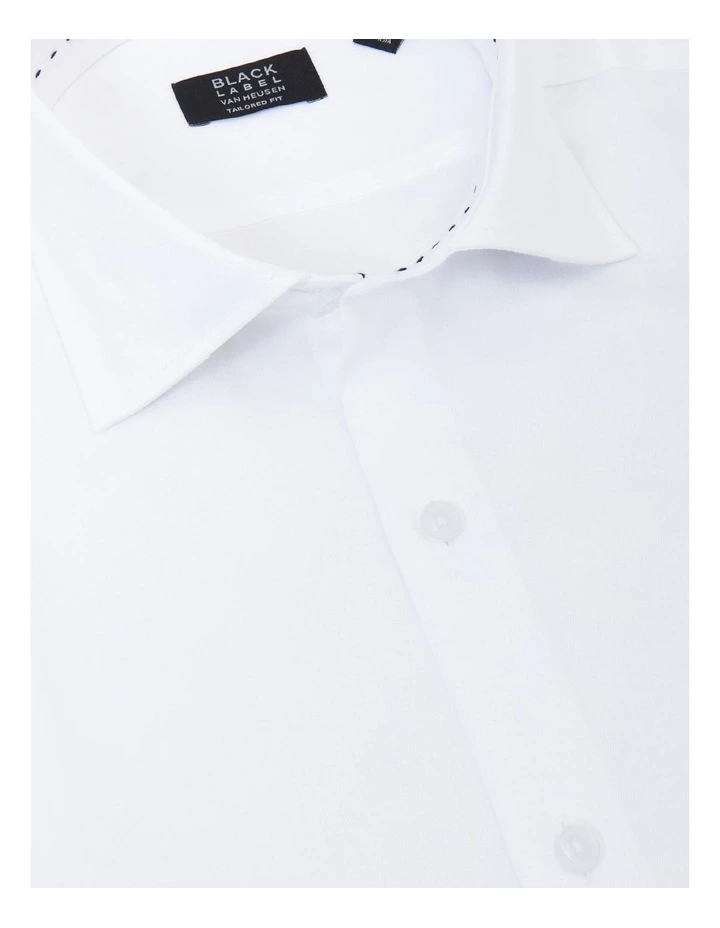 Van Heusen Black Label Tailored Long Sleeve Plain Twill Business Shirt White 4 Van Heusen Black Label Tailored Long Sleeve Plain Twill Business Shirt White - Image 2