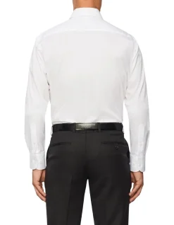 Van Heusen Black Label Tailored Long Sleeve Plain Twill Business Shirt White 8 Van Heusen Black Label Tailored Long Sleeve Plain Twill Business Shirt White -Cambridge Clothing shop 887082130 3 720x928