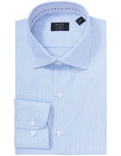 Van Heusen Black Label Tailored Long Sleeve Plain Dobby Business Shirt Sky 8 Van Heusen Black Label Tailored Long Sleeve Plain Dobby Business Shirt Sky -Cambridge Clothing shop 887082850 3 720x928