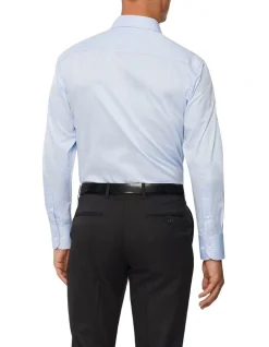 Van Heusen Black Label Slim Long Sleeve Plain Dobby Business Shirt Sky 8 Van Heusen Black Label Slim Long Sleeve Plain Dobby Business Shirt Sky -Cambridge Clothing shop 887083930 3 720x928